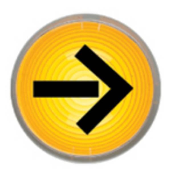 975.890.52   Adhesive sticker (arrow =>) Accessories  for 890/895